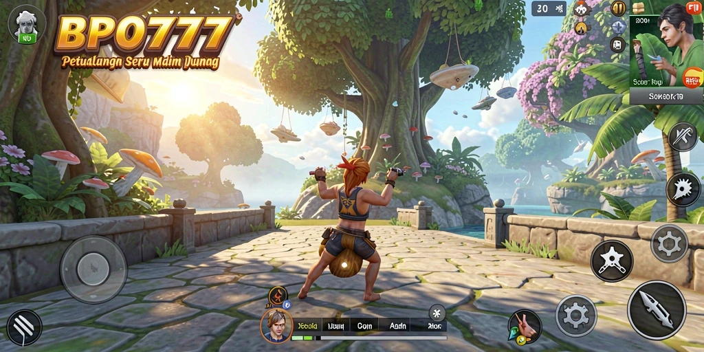 Gambaran gameplay seru BPO777 yang penuh petualangan.