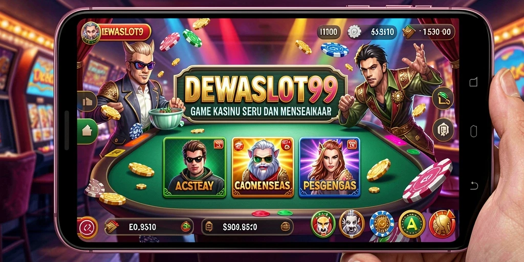 Gameplay seru DEWASLOT99 dengan grafis menakjubkan.