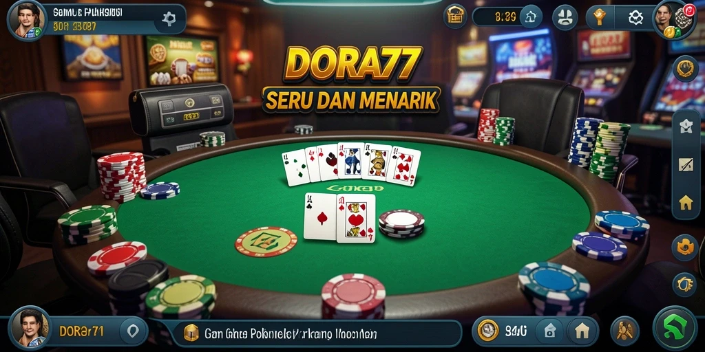 Tampilan gameplay DORA77 yang menarik dan seru.