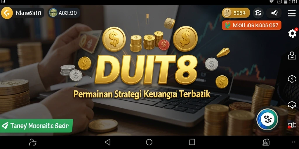 Tampilan gameplay menarik dari DUIT8 dengan fitur SLG yang mendalam.