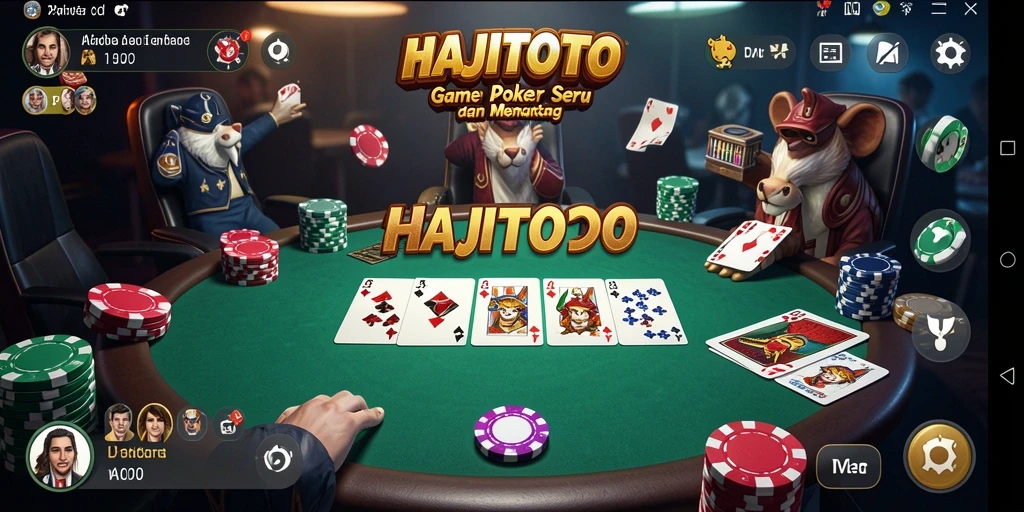 Tampilan gameplay seru di aplikasi HAJITOTO yang menarik.