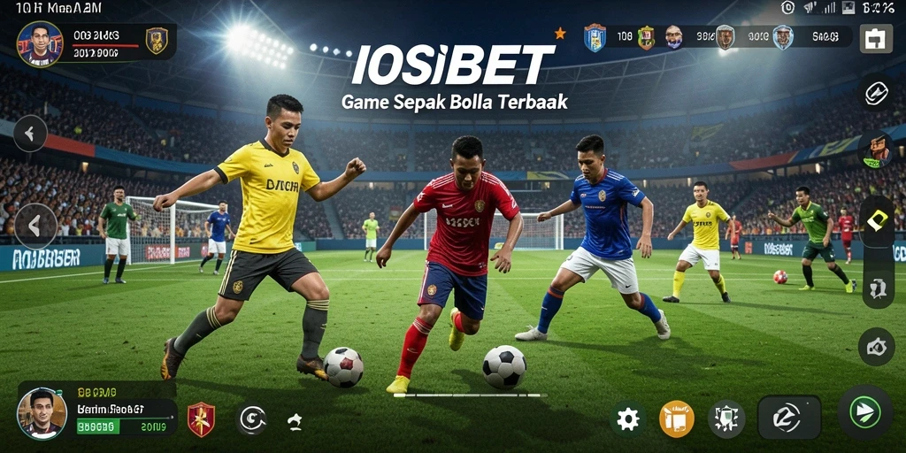 Tampilan gameplay seru di IOSBET dengan pemain terkenal.