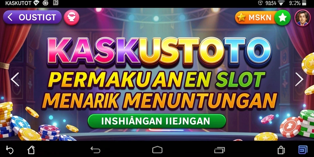 Tampilan gameplay KASKUSTOTO yang menarik dan mengasyikkan.