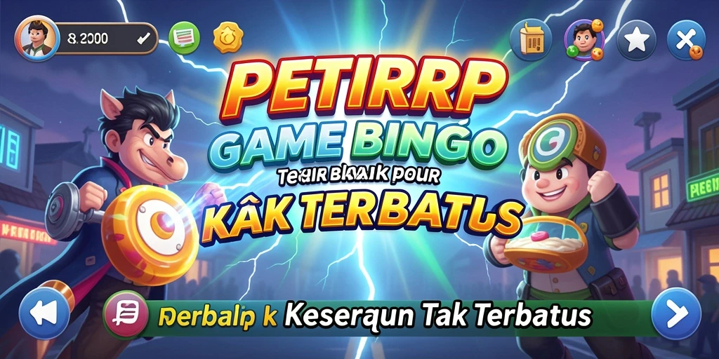 Tampilan gameplay seru dari PETIRRP, aplikasi Bingo yang menghibur.