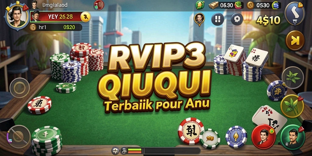 Tampilan luar biasa dari gameplay QiuQiu di RVIP3.