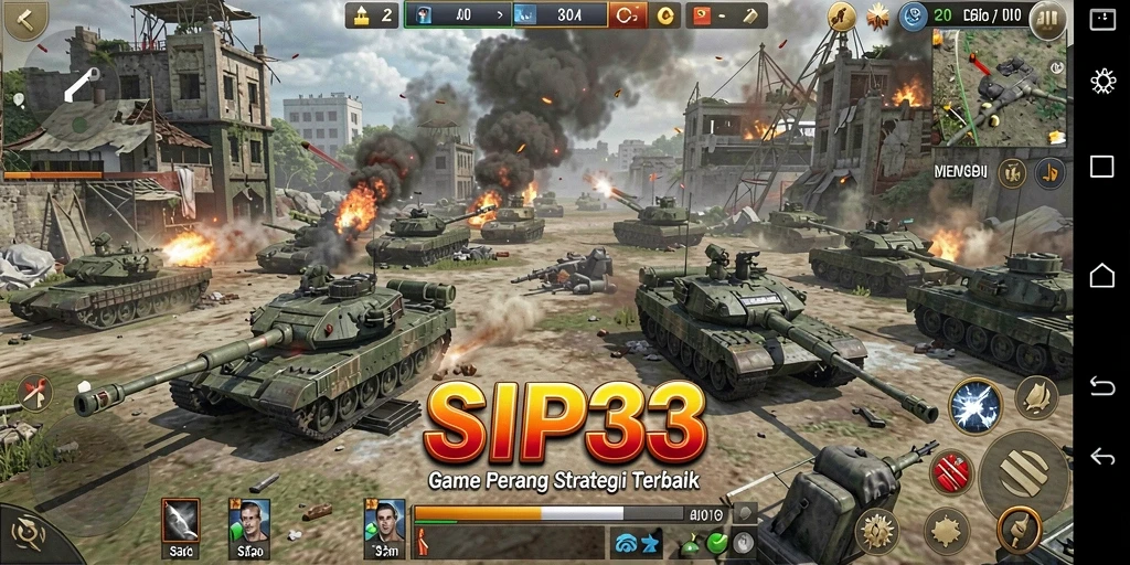Tampilan menarik dalam pertempuran strategis SIP33.