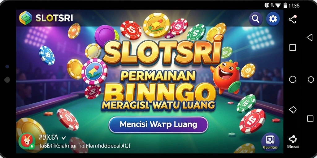 Tampilan grafis menarik saat bermain Bingo di SLOTSRI.