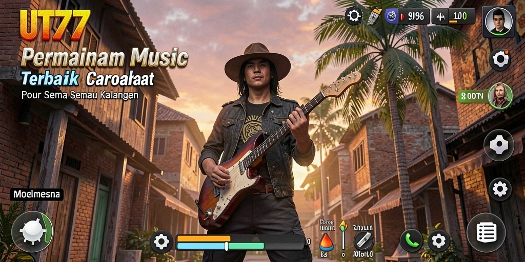 Tampilan menarik dari gameplay UT77 yang seru dan interaktif.